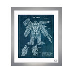 Transforming Dinosaur Robot 2014 (10"L x 12"W)