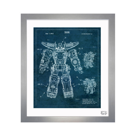 Transforming Robot 2012 (10"L x 12"W)