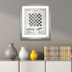 Checker and Chess Board (10"L x 12"W)