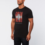 Board Swiss Cross Graphic Tee // Black (M)