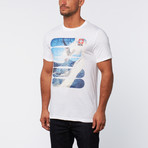 Sky High Graphic Tee // White (XL)