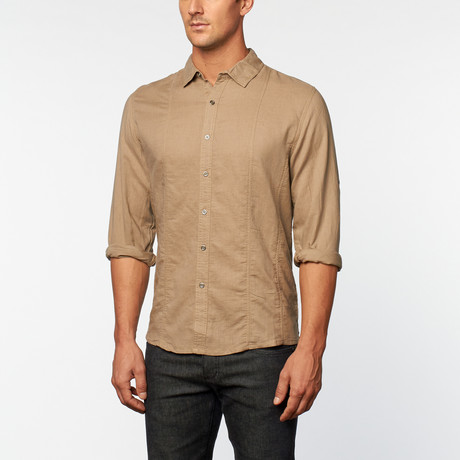 Roll Up Shirt // Khaki (S)