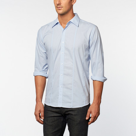 Core Roll Up Shirt // Blue (S)