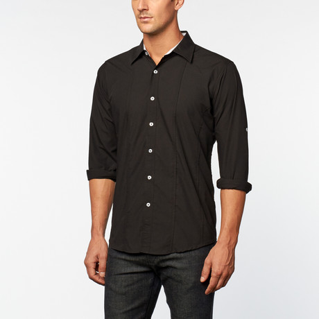 Core Roll Up Shirt // Black (S)