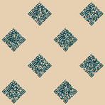 QR CODE Kyoto (Medium // 73.23"W x 102.36"H)