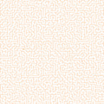 LABYRINTHE Pac-Man // Orange (Medium // 73.23"W x 102.36"H)