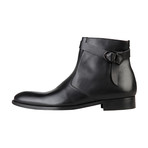 Leather High Buckle Boot // Black (Euro: 40)