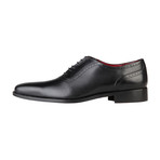 Leather Eyelet Oxford / /Black (Euro: 40)