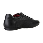 Leather Accent Lace-Up Sneaker // Black (Euro: 40)