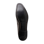 Leather Accent Plain-Toe Derby // Brown (Euro: 43)