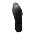 Leather Accent Plain-Toe Derby // Black (Euro: 40)