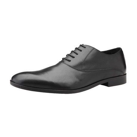 Leather Plain-Toe Oxford // Black (Euro: 40)