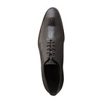 Leather Whole-Cut Oxford // Brown (Euro: 45)