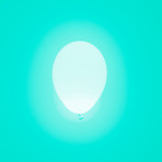 LED Balloon // 15-Pack (Blue LED Light)