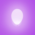 LED Balloon // 15-Pack (Blue LED Light)