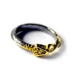 Snake Ring // Gold (Size 6)