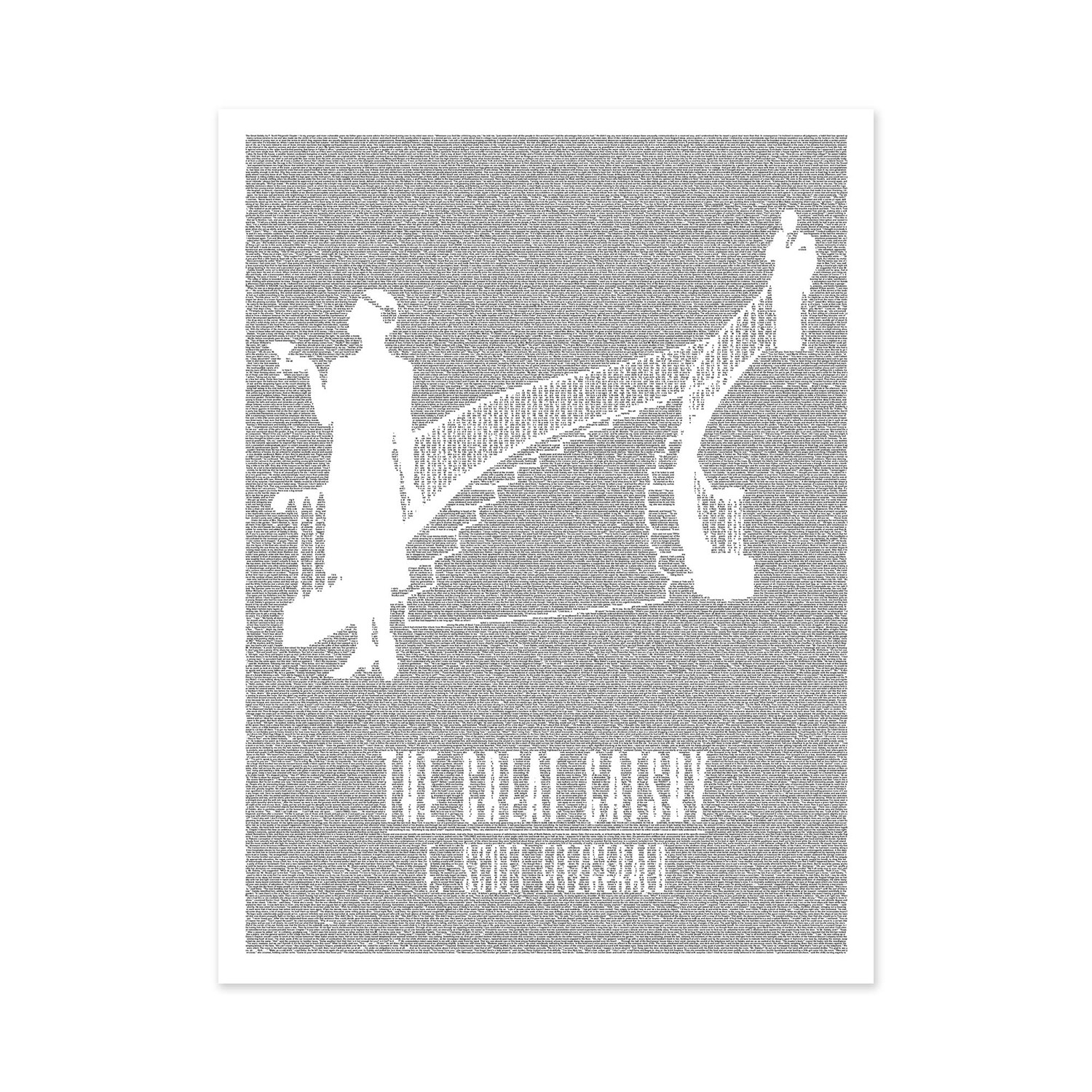 The Great Gatsby (Blue) - Litograph - Touch of Modern