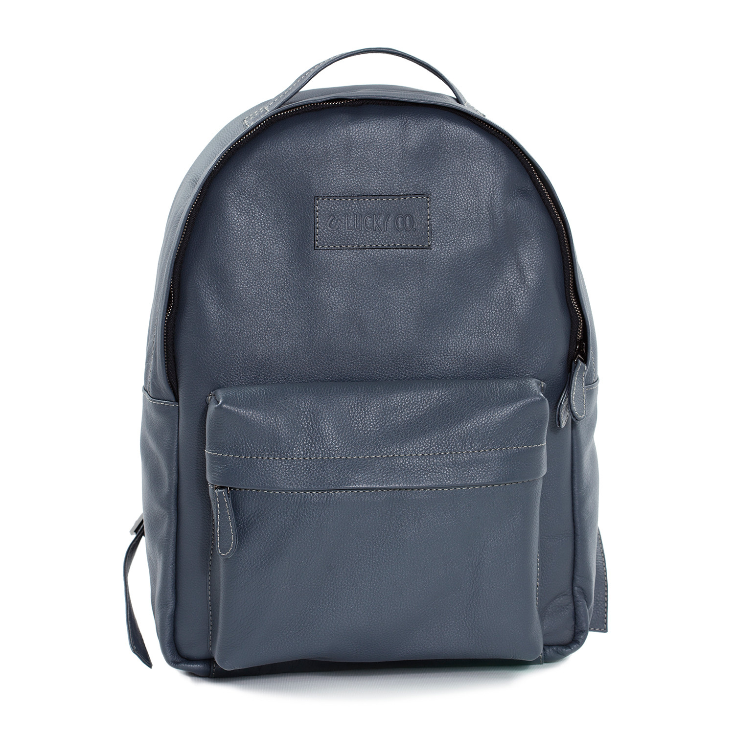 Leather Backpack // Grey - Lucky Co. - Touch of Modern