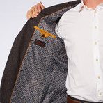 Printed Knit Classic Fit Blazer // Grey (US: 42S)