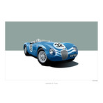 Jaguar C-Type Art Print