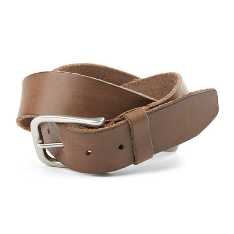 Montgomery Casual Steerhide Leather Belt // Brown (32" Waist)