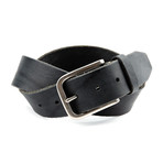 Montgomery Casual Steerhide Leather Belt // Black (40" Waist)