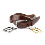 Prince Edward Leather Belt // Brown (Size: 42" Waist)