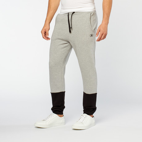 Color Block Athletic Pant // Heather (S)