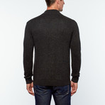 Jhonson Cashmere High Neck Cardigan // Anthracite (L)