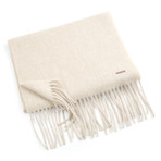 Patrick Cashmere Single Scarf // Greige