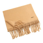 Patrick Cashmere Single Scarf // Camel