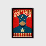 Vintage Minimalist // Captain America