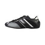 Time Leather Sneaker // Black + Grey (Euro: 39)