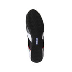 Time Leather Sneaker // Black + White (Euro: 39)