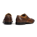 Two Tone Oxford Brogue // Cognac + Brown (Euro: 44)