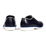 Contrast Derby // Navy Blue + White (Euro: 42)