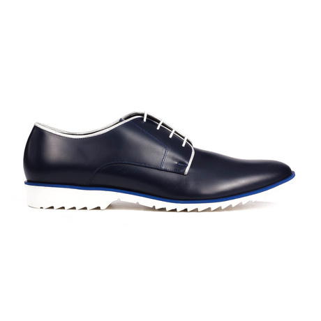 Contrast Derby // Navy Blue + White (Euro: 40)