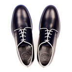 Contrast Derby // Navy Blue + White (Euro: 43)