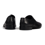 Perforated Toe Derby // Black (Euro: 41)