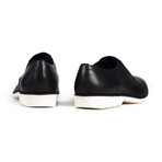 Cap-Toe Slip-On // Black + White (Euro: 41)