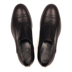 Cap-Toe Slip-On // Black + White (Euro: 41)