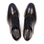 Medallion Toe Oxford // Navy Blue (Euro: 41)