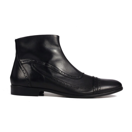 Brogue Ankle Boot // Black (Euro: 40)