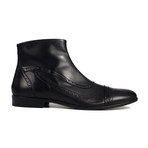 Brogue Ankle Boot // Black (Euro: 43)