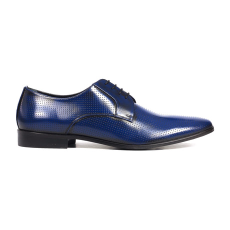 Perforated Derby // Navy Blue (Euro: 40)