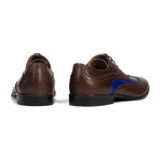 Two Tone Brogue // Brown + Cobalt Blue (Euro: 45)