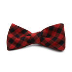 The Bloody Mary Bow Tie // Red + Black