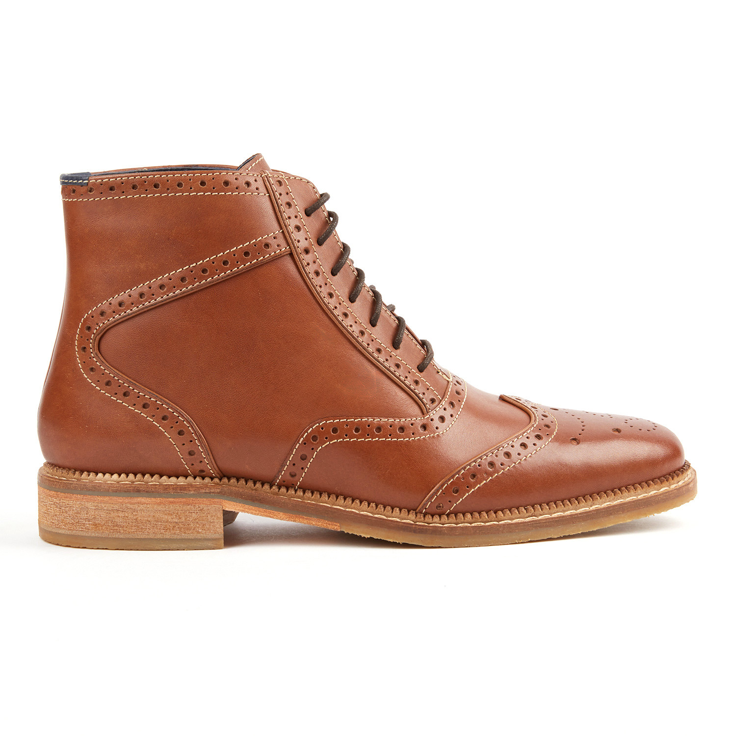 Lumb Lace-Up Oxford Brogue Boot // Tan (UK: 6) - Goodwin Smith - Touch ...