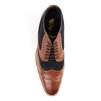 Goodwin Smith // Crawshaw Two Tone Brogue Boot // Brown + Navy (UK: 6)