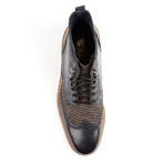 Stackstead Brogue Boot // Black (UK: 11)